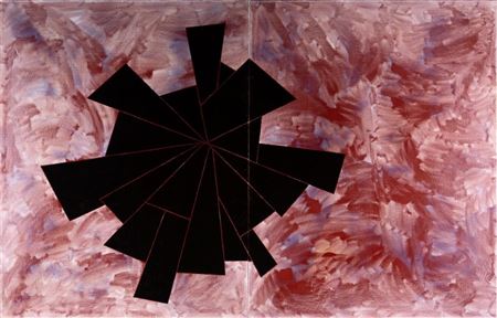 Diptych "The Axiom of Mary XI" and "Sacra Viriditas", 1991 by Ramon Herreros - Auction record, sale price, and art valuation. Compare with similar artists and explore comparable artworks.