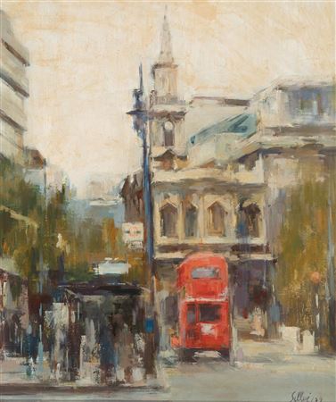 "Urban View, London", 1979