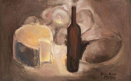 "Still life in Alicante", 1974.