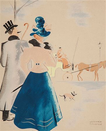 "Parisian Characters", ca. 1920