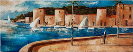 "Landscape sailboats" by Didier Lourenco - Auction record, sale price, and art valuation. Compare with similar artists and explore comparable artworks.
