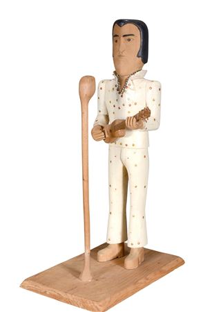 Elvis At The Microphone by Ernest Patton - Auction record, sale price, and art valuation. Compare with similar artists and explore comparable artworks.