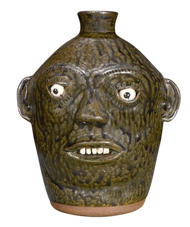 G. Meaders. Traditional Face Jug