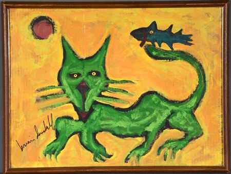 Green Cat