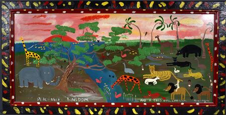 Peaceable Kingdom by Benny Carter - Auction record, sale price, and art valuation. Compare with similar artists and explore comparable artworks.