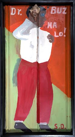 Dr. Buz Ha Lo! by Sam Doyle - Auction record, sale price, and art valuation. Compare with similar artists and explore comparable artworks.