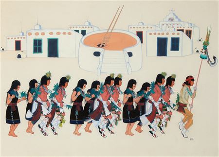 Untitled (Kiva Dance Ceremony)