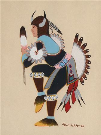 Untitled (Buffalo Dancer), 1947