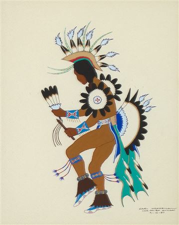 Arapaho War Dancer, 1957