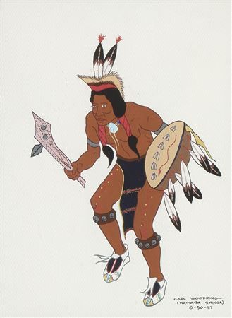 Arapaho War Dancer, 1957