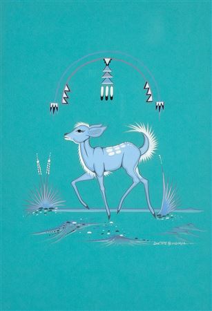 Blue Deer