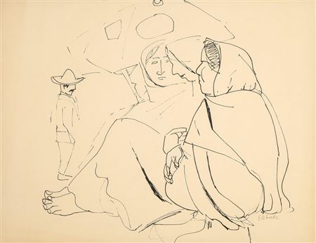 Untitled (Study for Mural)