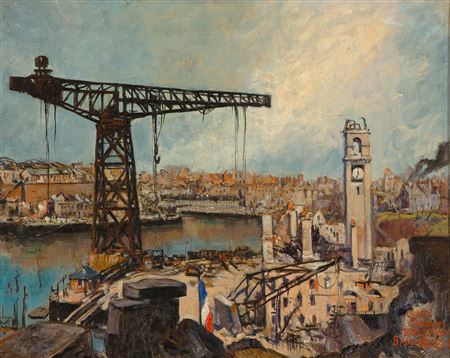"Liberation of Brest, France, August 18, 1944"