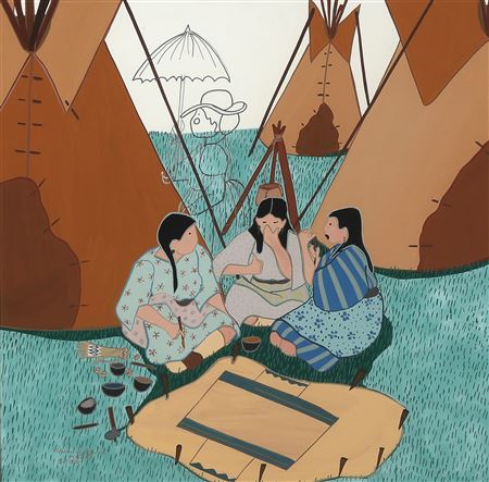 "Untitled (The Gossips), 1982"