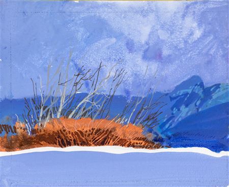 "Taos Snow Stripe, No. 1, 1975"