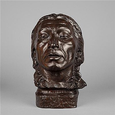 White Eagle, modeled 1919, cast 1967