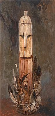Untitled (Kachina Figure)