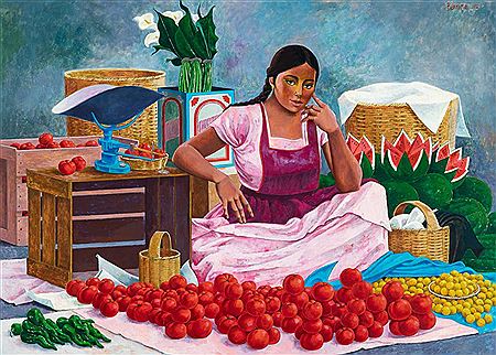 Tomatoes, Sandias and Flores, 1972