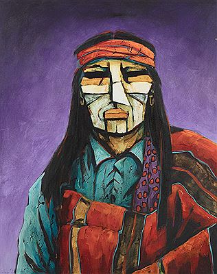 Untitled (Indian Portrait), 1992