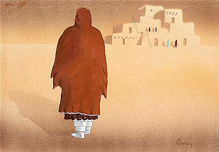Untitled (Taos Pueblo Figure)