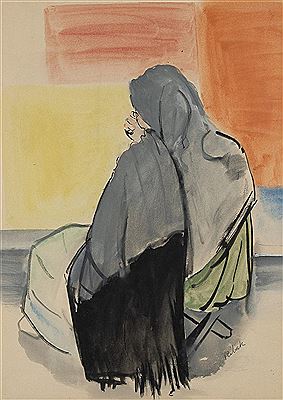 Untitled (Seated Figure)