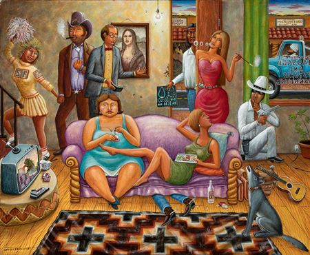 The Santa Fe Trail Revisited, 1987 by David Paul Bradley - Auction record, sale price, and art valuation. Compare with similar artists and explore comparable artworks.
