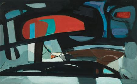 Night On White Mountain, 1954