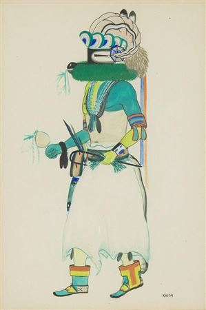 Untitled (Katsina Dancer)