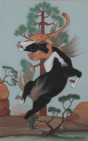 Untitled (Mountain Lion Attack)