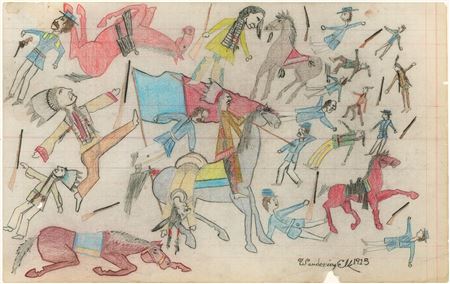 The Battle of The Little Big Horn, 1915