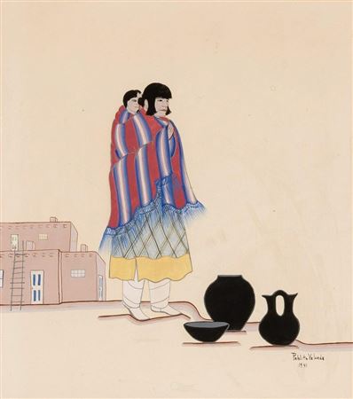 Santa Clara Mother & Child, 1941