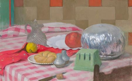 "Still Life with Popcorn Maker I"