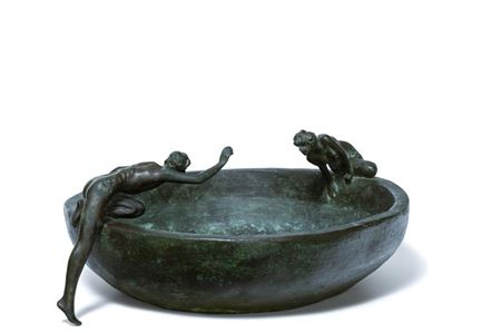 Untitled (Bowl with Two Nudes)