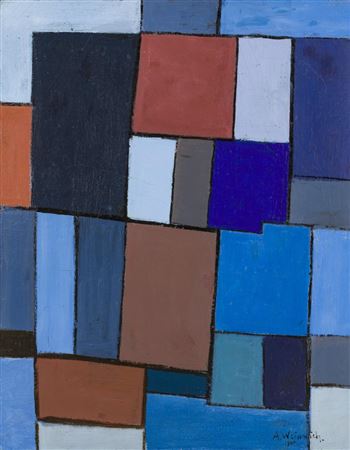 Abstract Blue, 1944