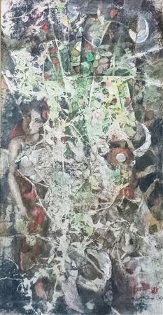 Abstract Lady and Bull