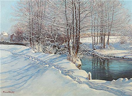 ''Wintersonne an der Würm''