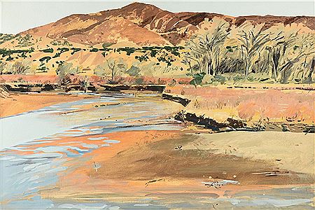 "Rio Charna at Abiqui N.M. #2," 1976