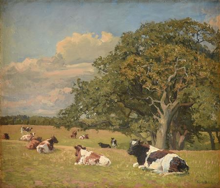 Sample artwork by Gerhard Blom (1866 - 1930), known for painting - View similar artists and auction records
