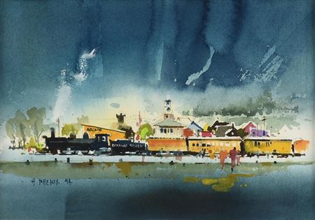 "Train Passing Through"