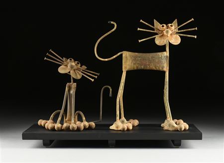 "Sitting Kitty," AND "Standing Kitty"
