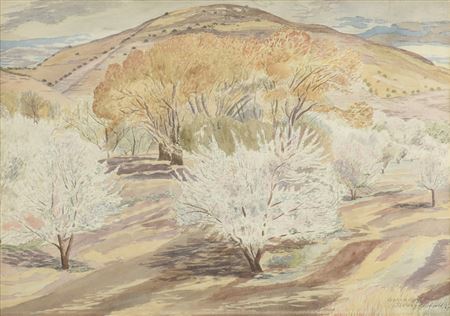 "Orchard at Hondo," NEW MEXICO, 1967