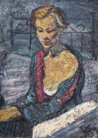 Sample artwork by Hans Kornig (1905 - 1989), known for painting - View similar artists and auction records