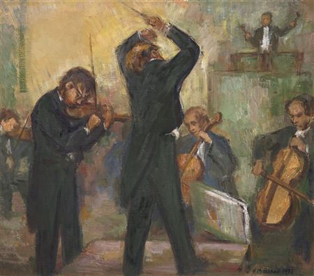 "Herbert Blomstedt, dirigierend (?)." by Hildegard Marion Bohme - Auction record, sale price, and art valuation. Compare with similar artists and explore comparable artworks.