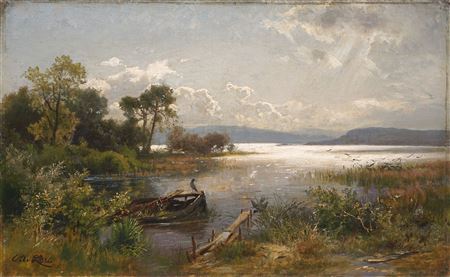 Bergige Seenlandschaft