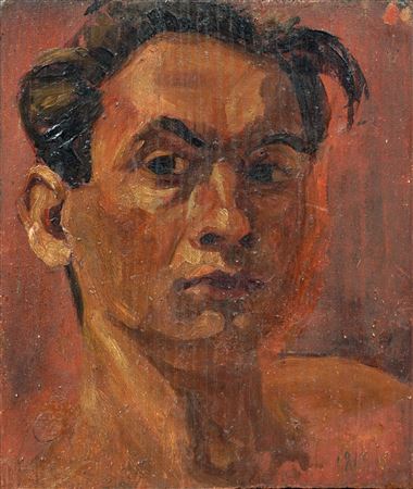 "Selbstbildnis". 1916.