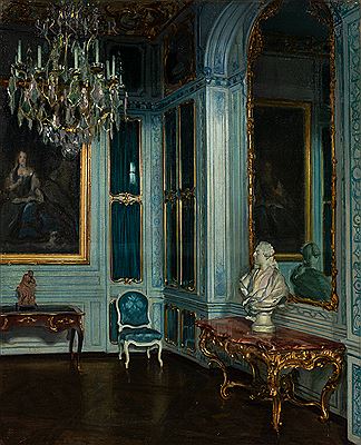Bibliothèque du Dauphin, Versailles by Charles Bittinger - Auction record, sale price, and art valuation. Compare with similar artists and explore comparable artworks.