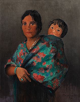 Navajo Mother and Child
