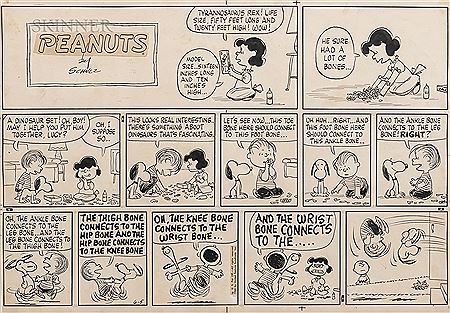 Tyrannosaurus Rex, A Peanuts Cartoon, Sunday, June 5, 1960