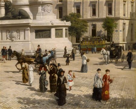 Sample artwork by Louis Beroud (1852 - 1930), known for painting - View similar artists and auction records