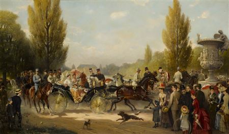 Sample artwork by Elmar Eschwege (1856 - 1935), known for painting - View similar artists and auction records